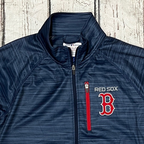 Boston Red Sox MLB Baseball Zip Up Coat Jacket Sports Mens - Picture 2 of 6